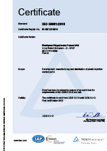 Zertifikat, ISO50001, ISO 50001, englisch, 2025